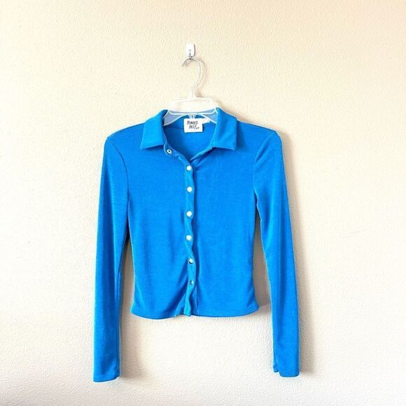 Princess Poly Elody Long Sleeve Button Front Top - Picture 5 of 8